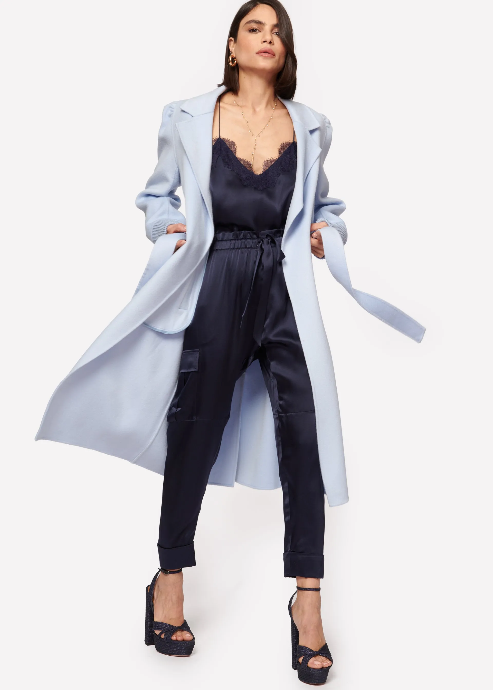 Cami NYC - Emersyn Coat in Halogen Blue