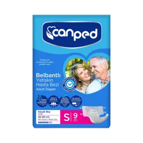 Canped Adult Diapers Small 10pcs