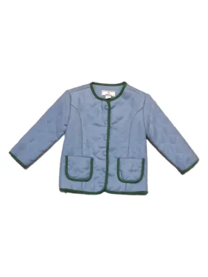 Cerulean Quilted Jacket