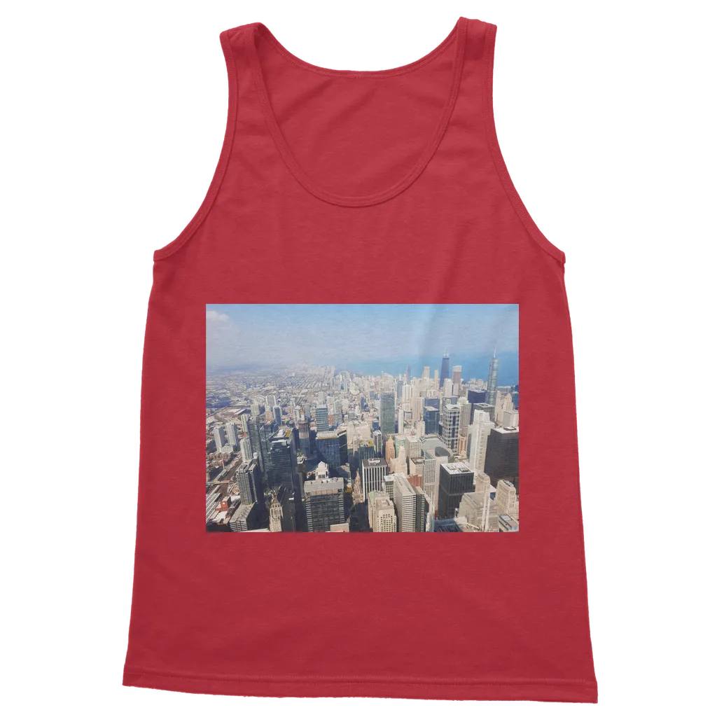 Chicago Skyline Classic Adult Vest Top