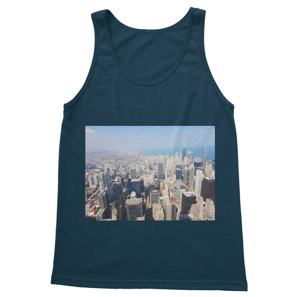 Chicago Skyline Classic Adult Vest Top