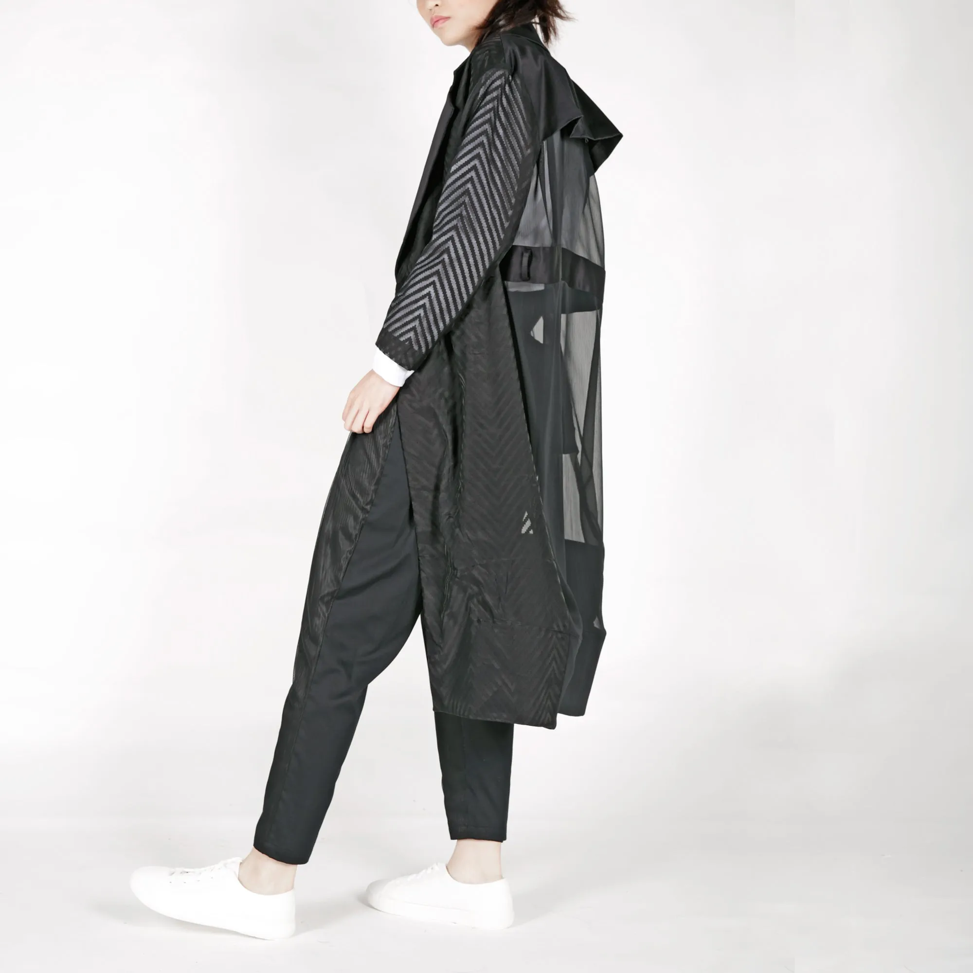 Coat - See-through Trench