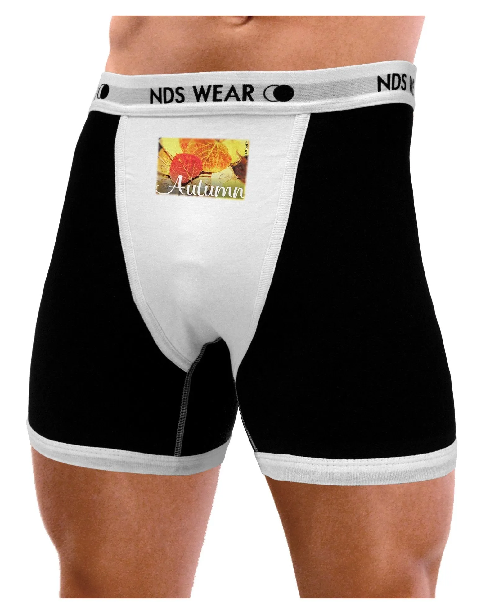 Colorado - Autumn Text Mens Boxer Brief Underwear