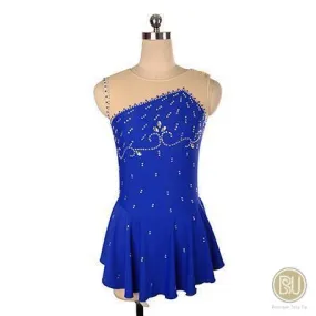 Competition Skating Dress Sleeveless Lycra Available in 10  Colors