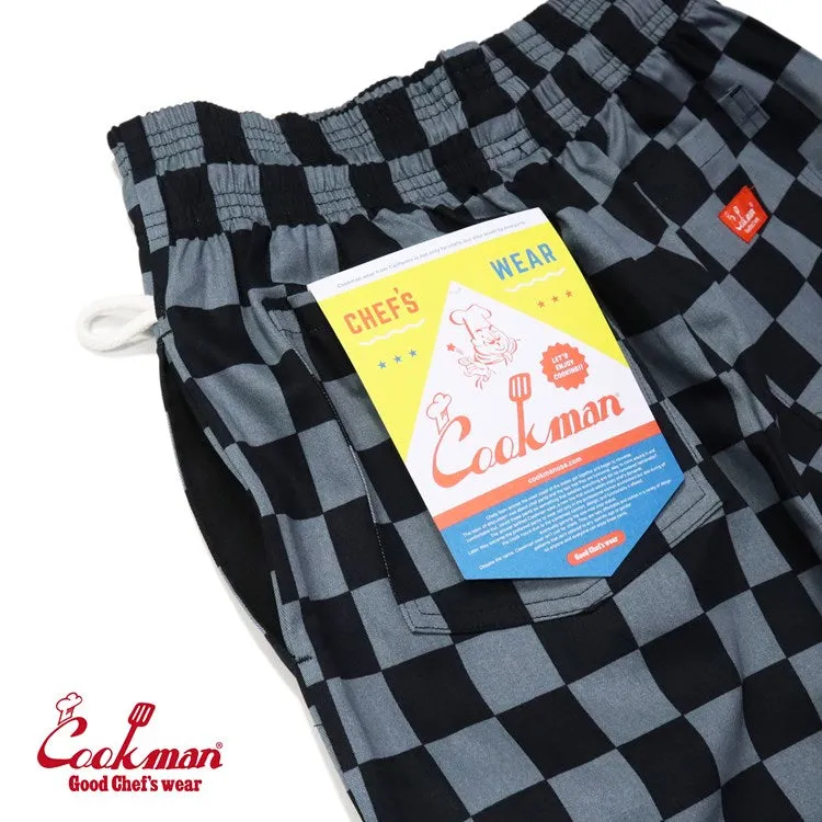 Cookman Chef Pants - Checker : Charcoal