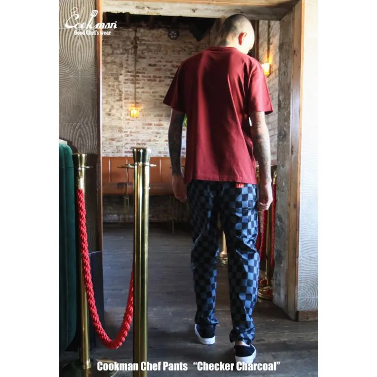 Cookman Chef Pants - Checker : Charcoal