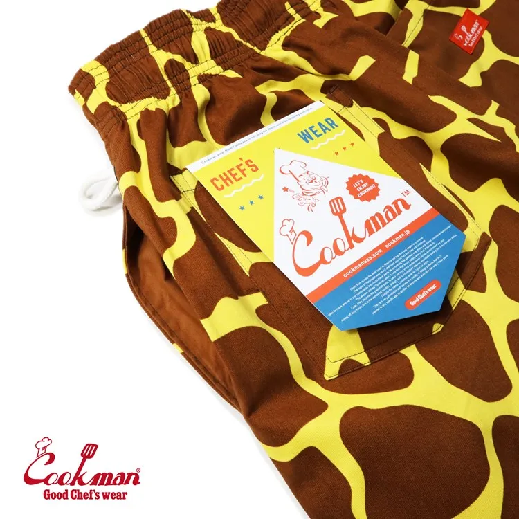 Cookman Chef Short Pants - Giraffe