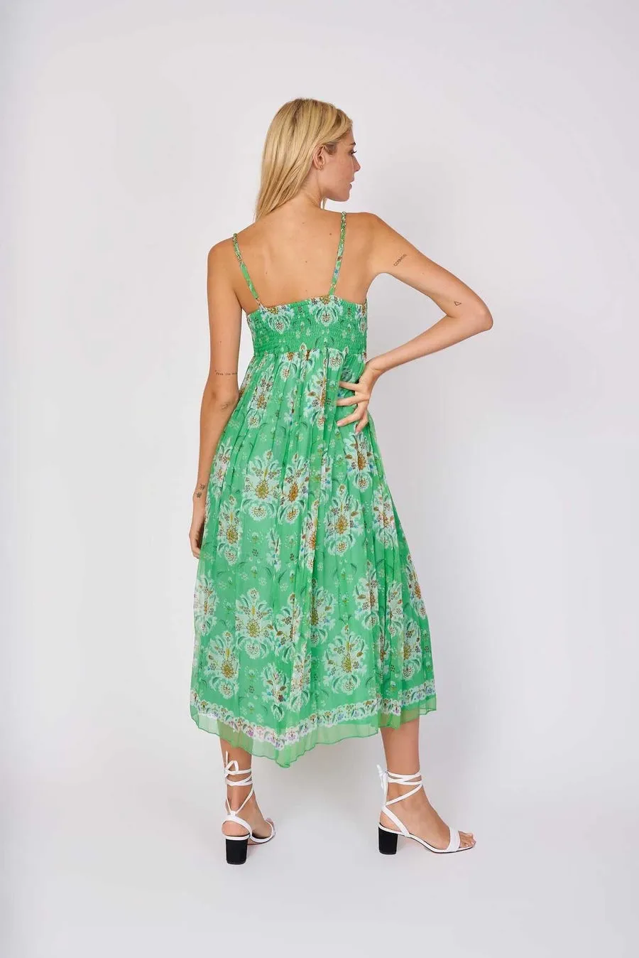 Crecelle Dress - Green