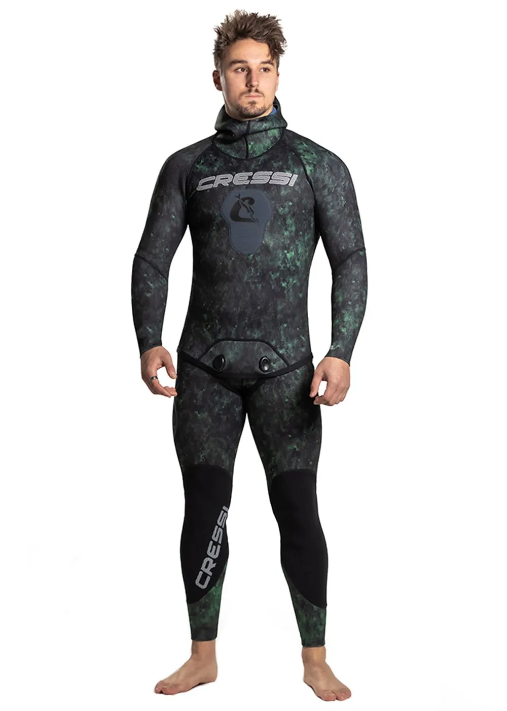 Cressi Mens Tokugawa XTR 3mm Lined 2 Piece Wetsuit