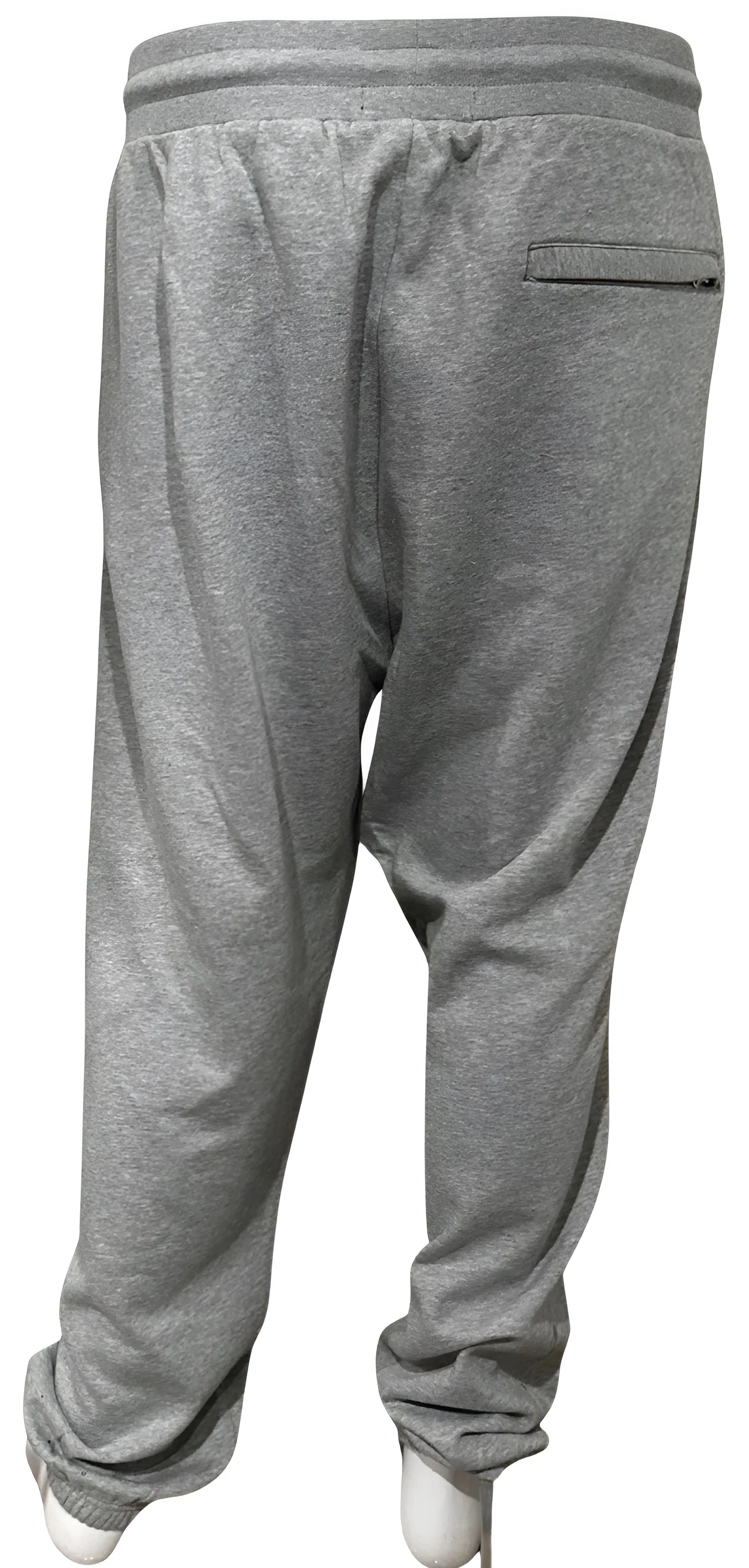 ^CROOKS & CASTLES^ (GREY) ~PU GOTHIC~ LUXURY JOGGER SWEATPANTS