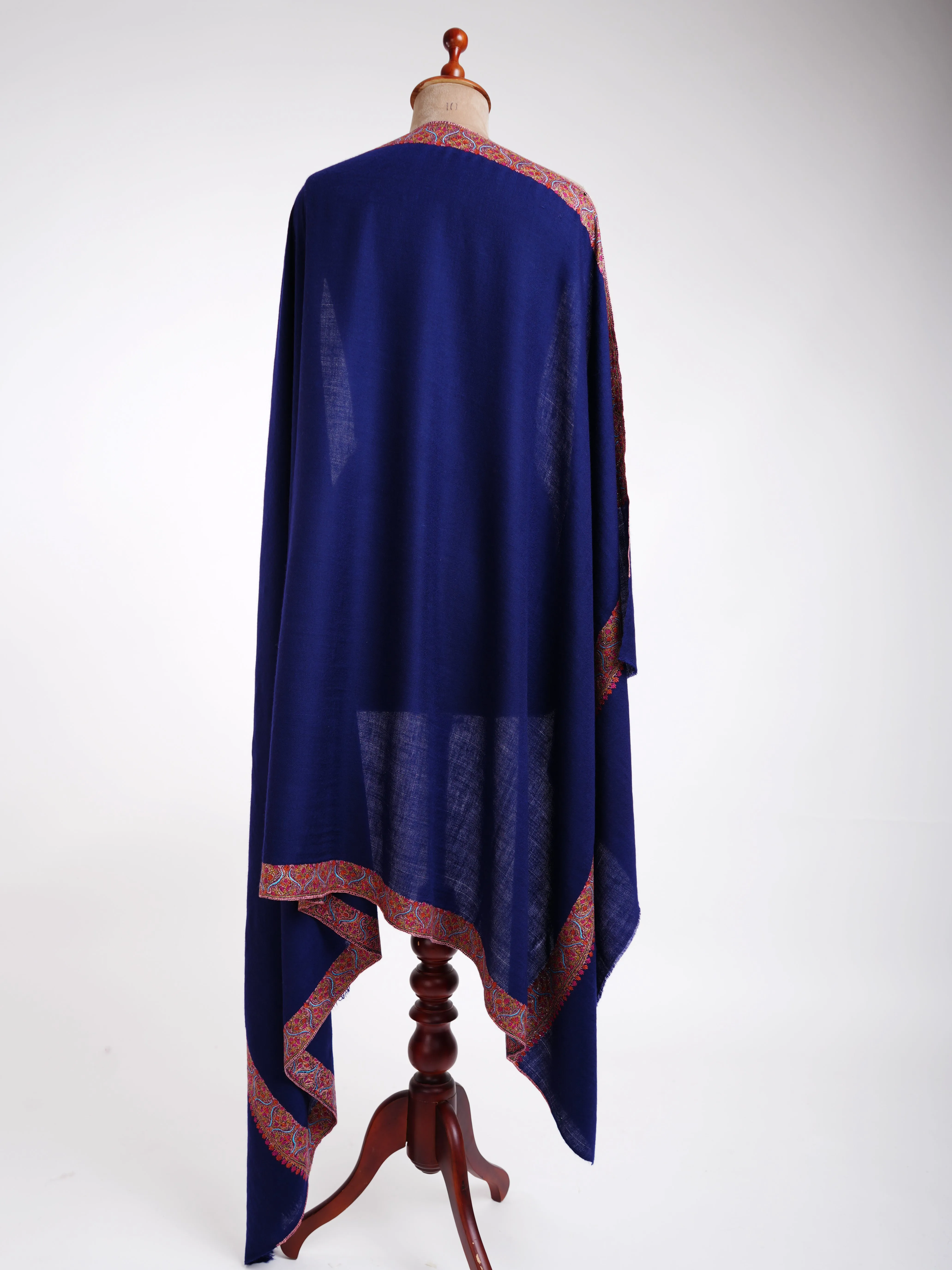 Dark Blue Pure Pashmina Collection Shawls