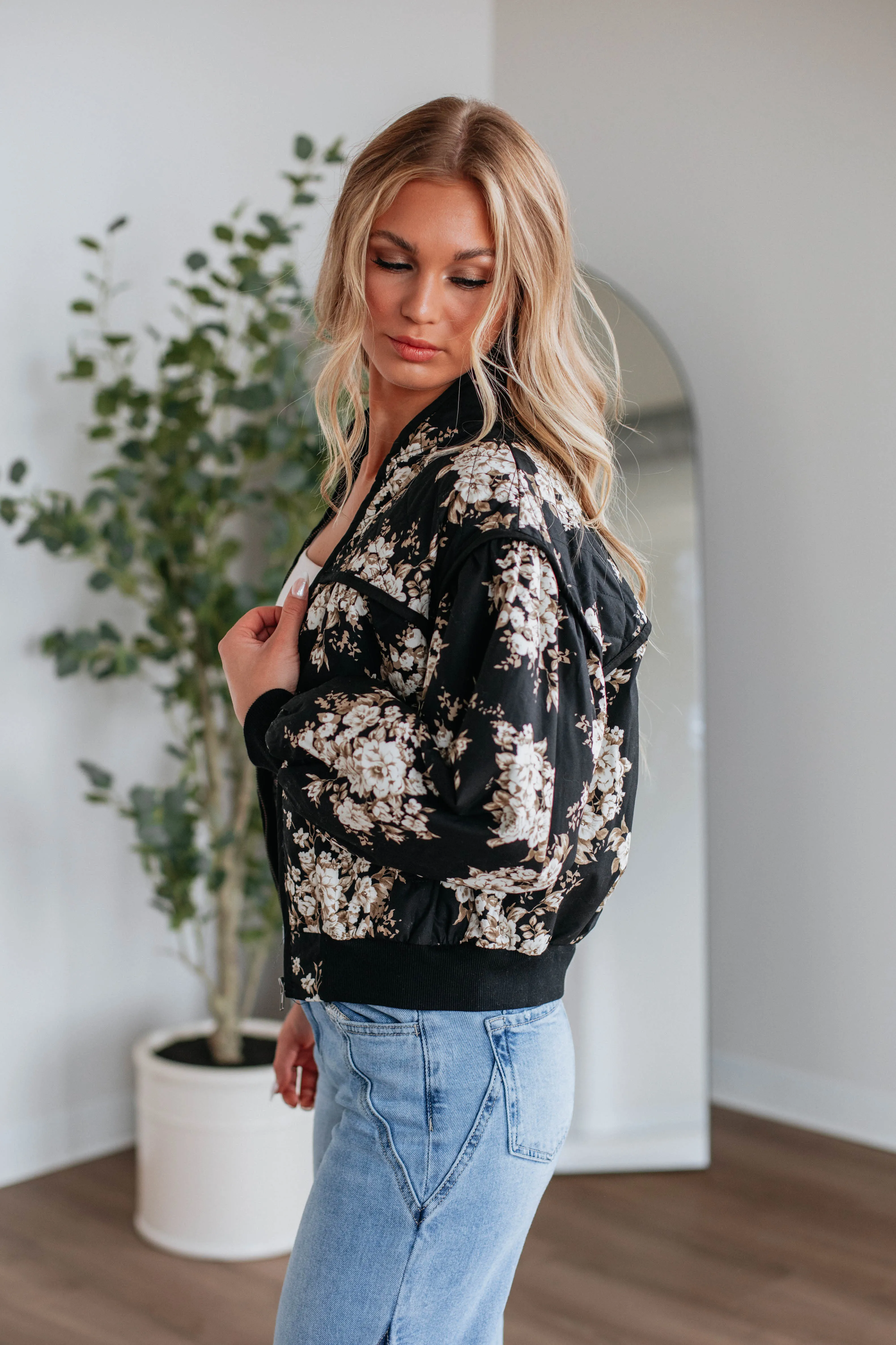 Dasha Quilted Bomber Jacket