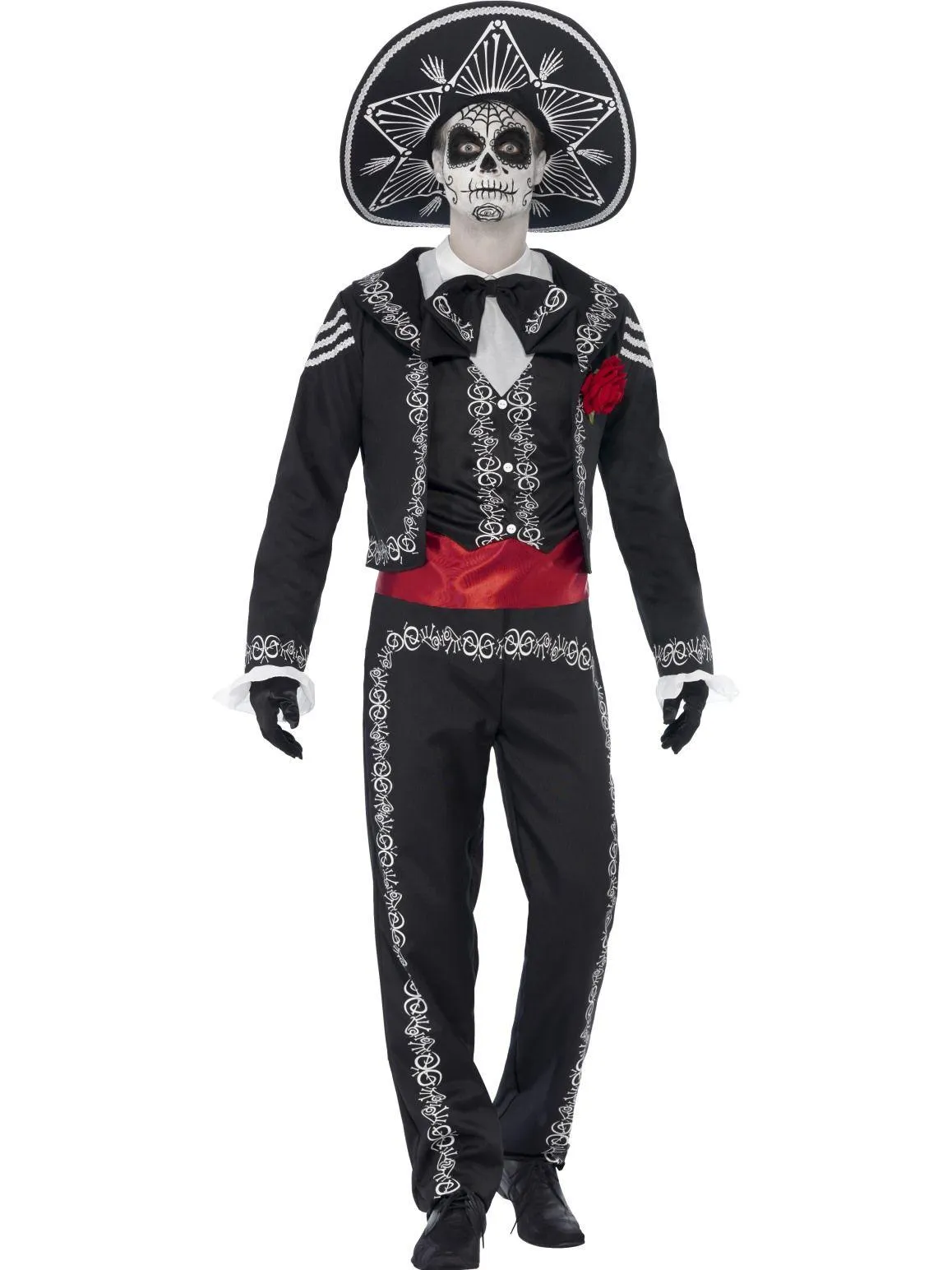 Day of the Dead Senor Bones Costume - Buy Online Only