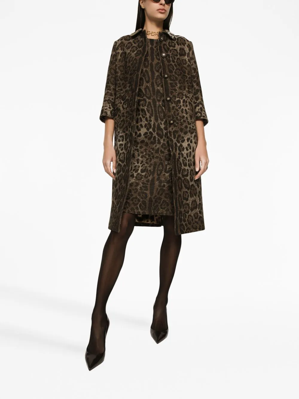 Dolce & Gabbana Dresses Brown