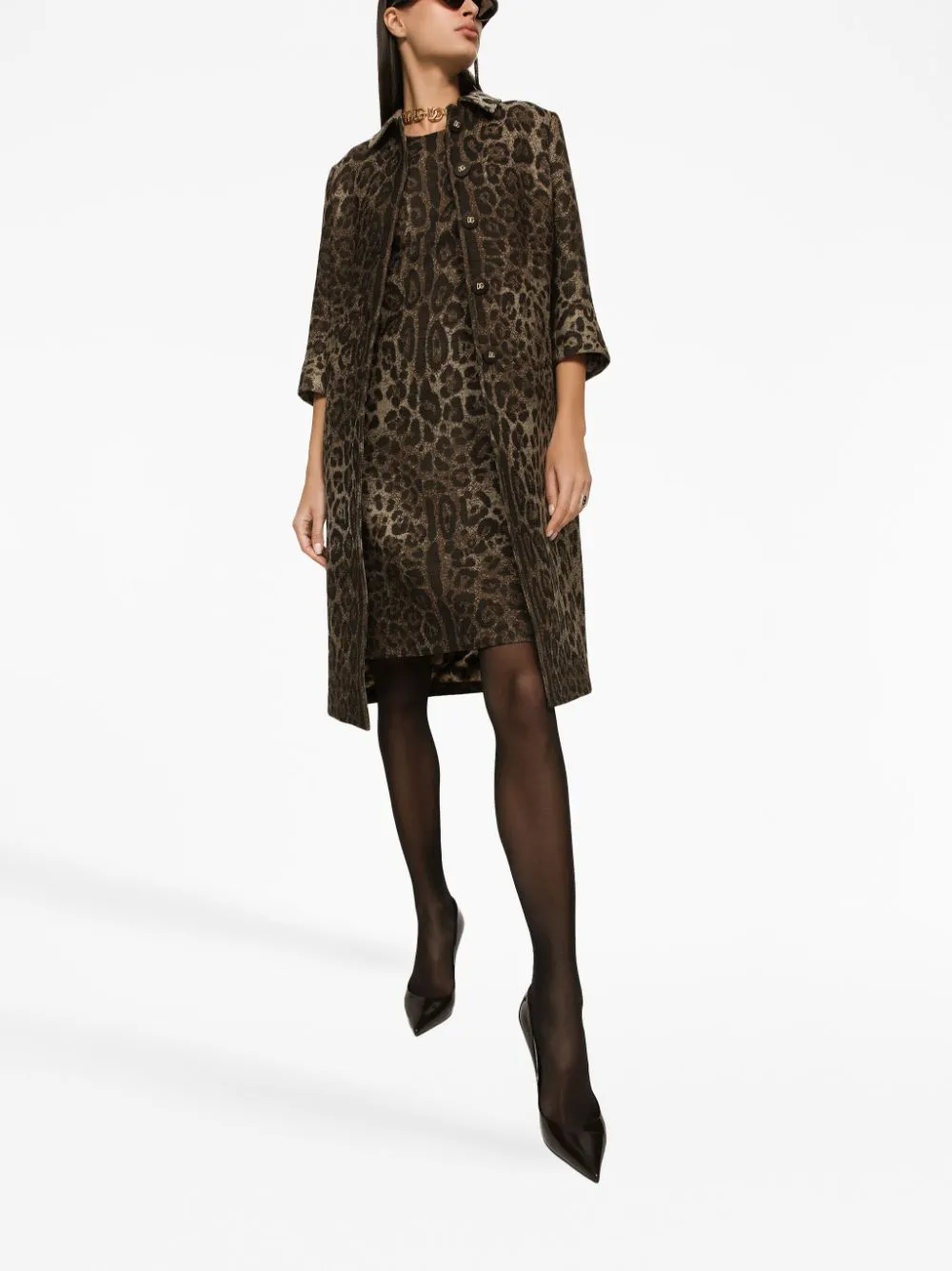 Dolce & Gabbana Dresses Brown