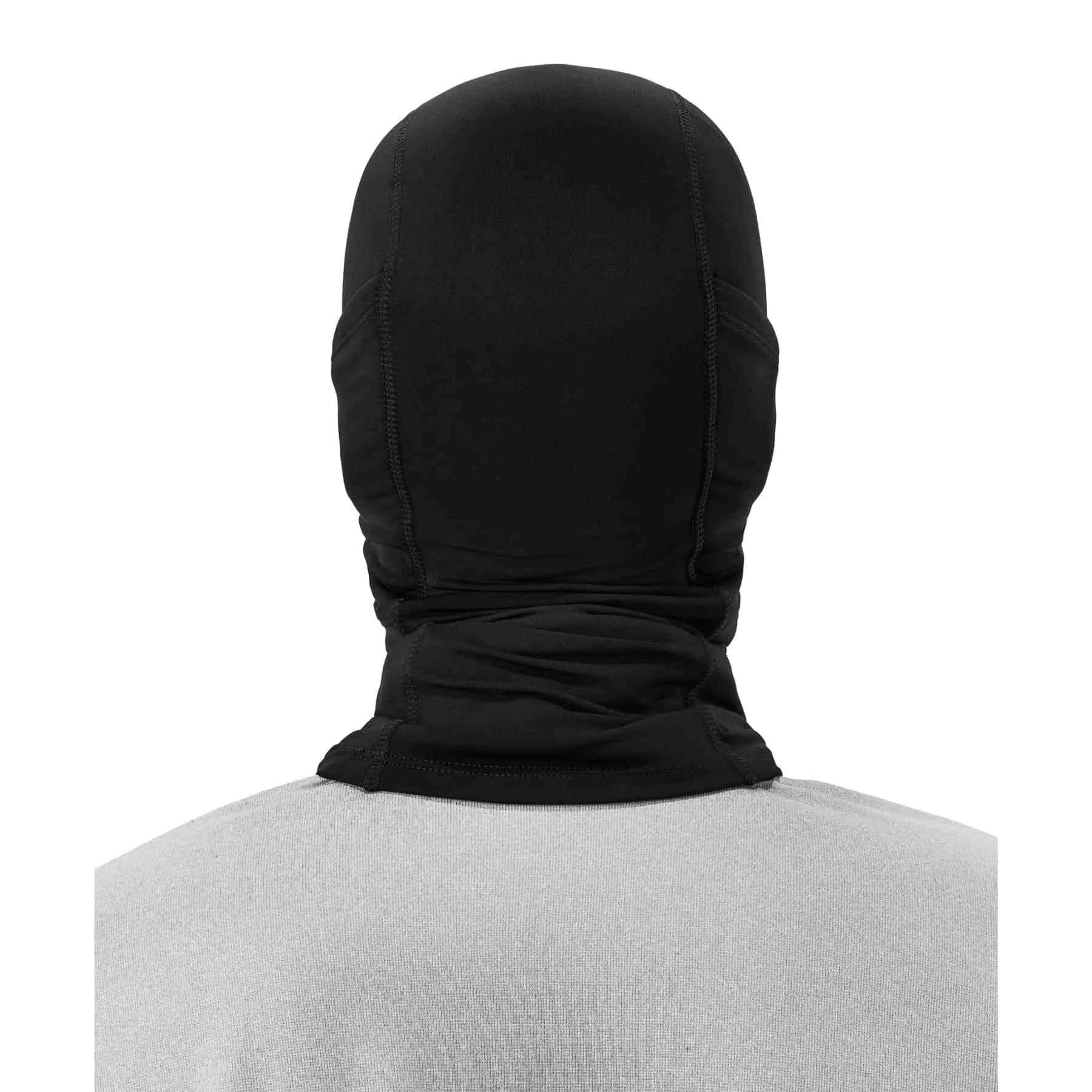 Ergodyne N-Ferno 6844 Dual-Layers Balaclava Face Mask - Black