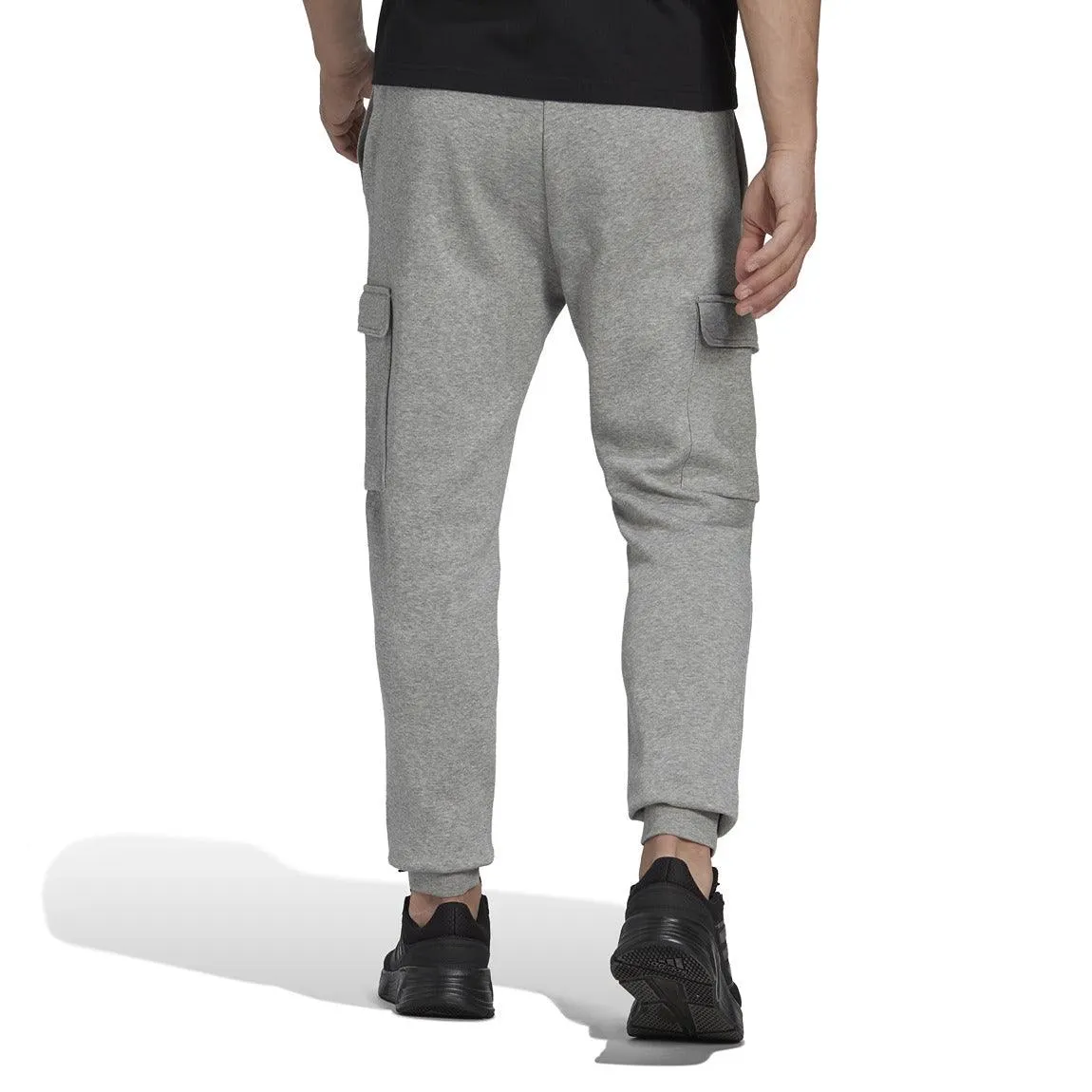 Essentials Fleece Regular Tapered Cargo Joggers - Men