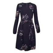 Floral Navy Dress