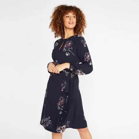 Floral Navy Dress