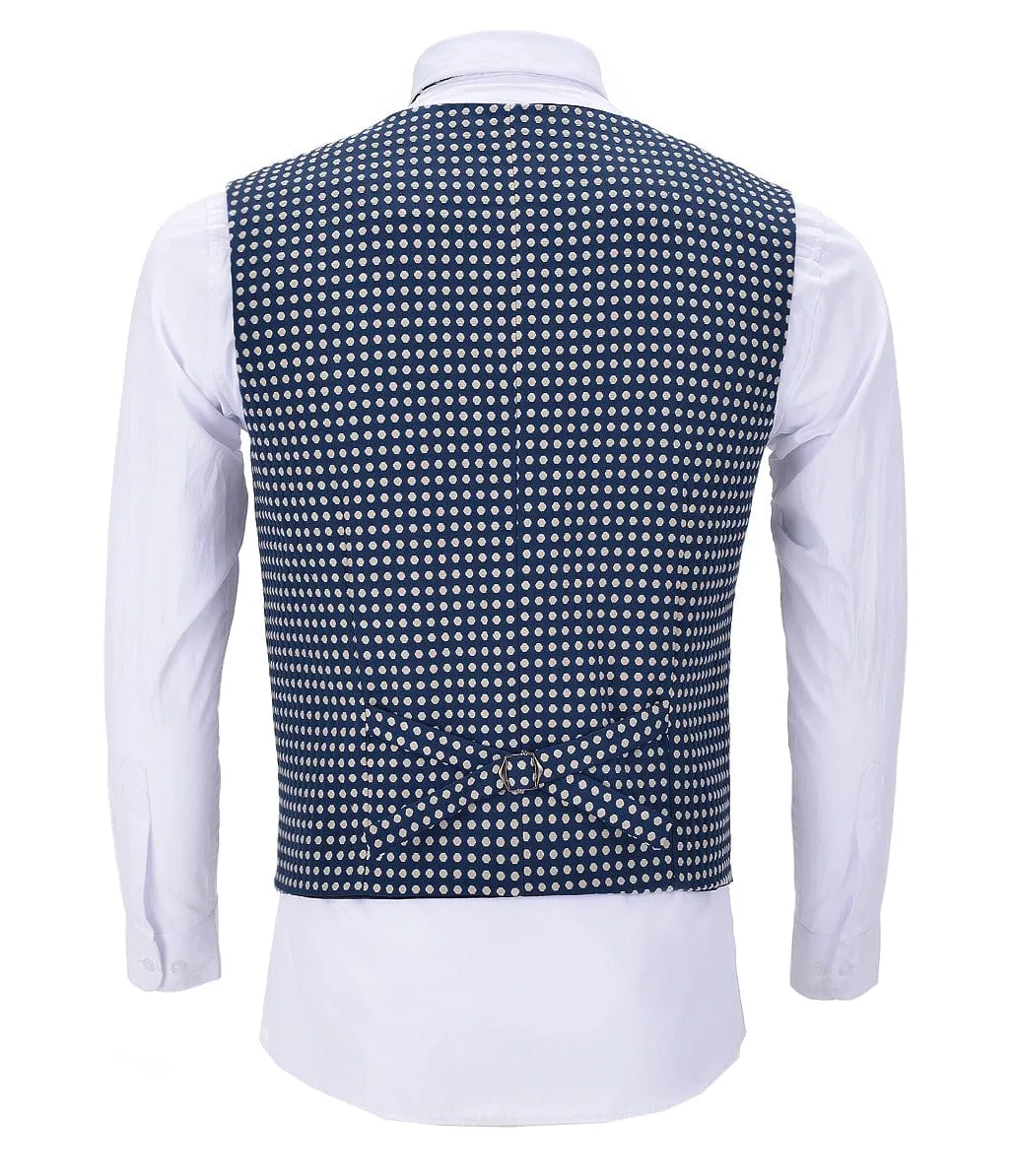 Formal Solid Suit Vest Point V Neck Waistcoat