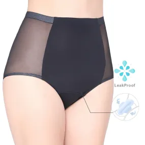 Four-layer Leak-proof Absorbent High Waist Mesh Physiological Underwear