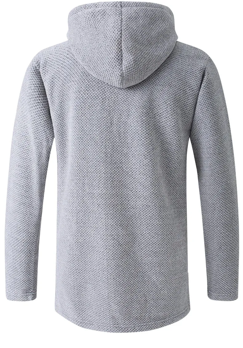 Funki Buys | Jackets | Men's Cashmere Zip Up Hooded Sweater