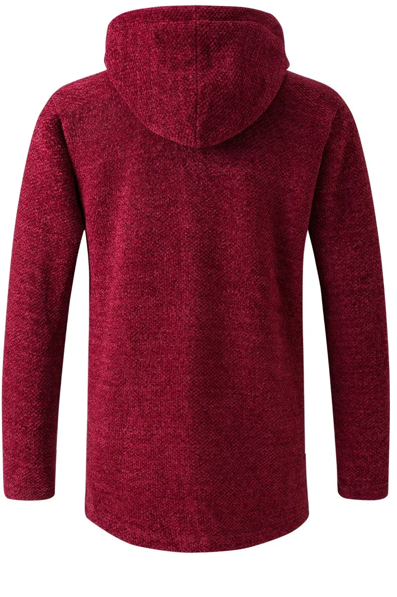 Funki Buys | Jackets | Men's Cashmere Zip Up Hooded Sweater