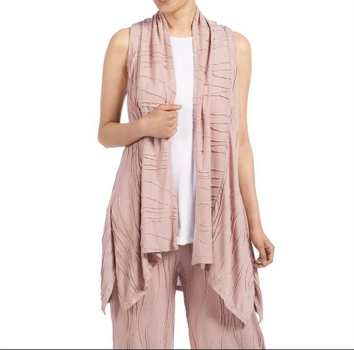 Good Vibe Drape Vest women