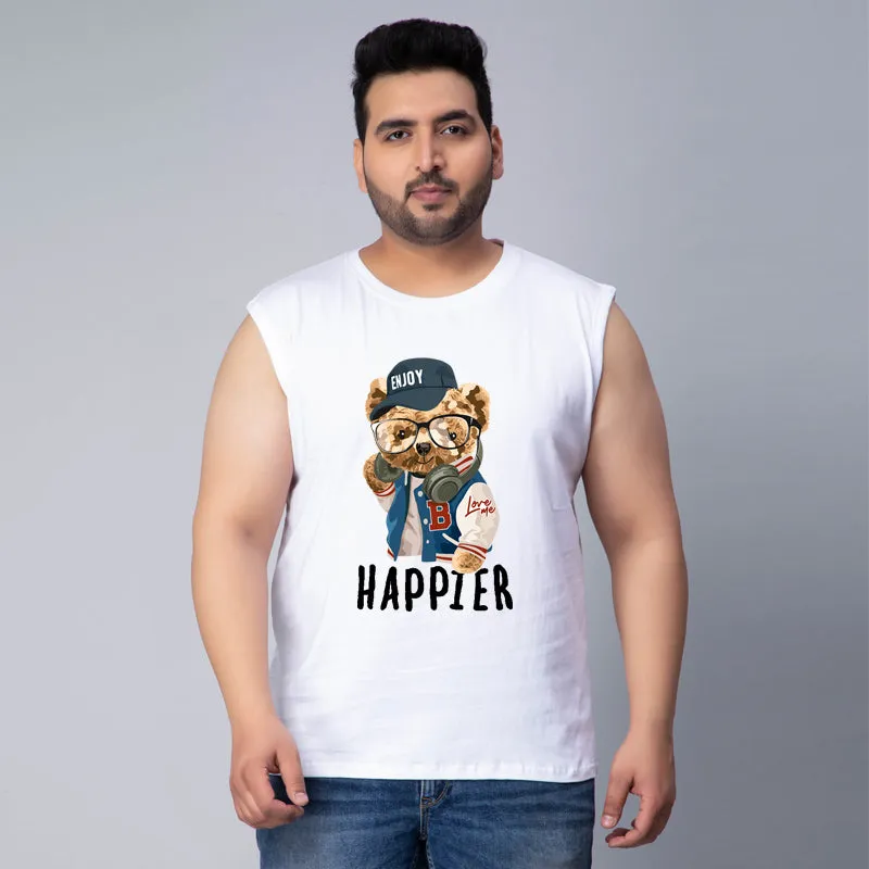 Happier Bear Sleeveless Vest