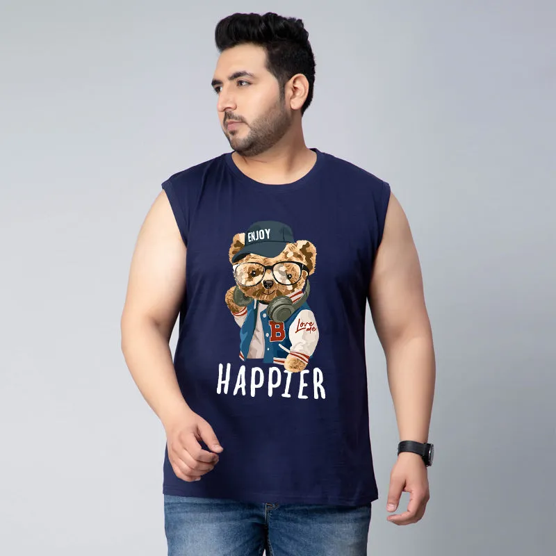 Happier Bear Sleeveless Vest