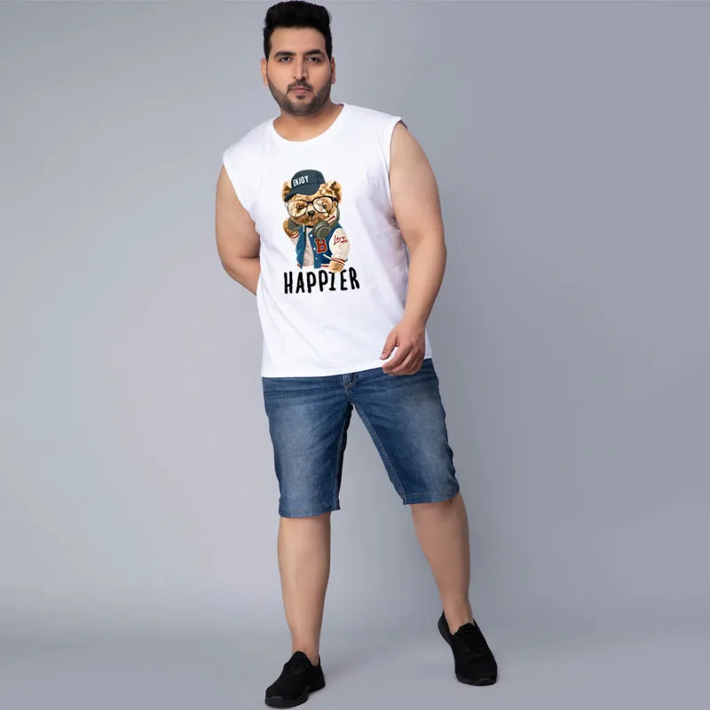 Happier Bear Sleeveless Vest