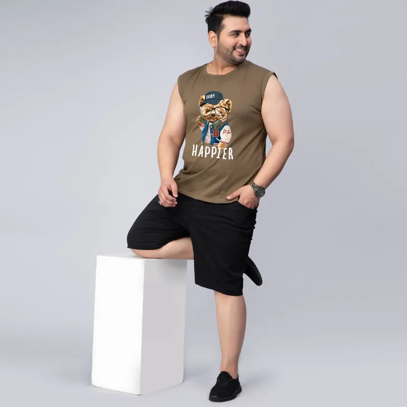 Happier Bear Sleeveless Vest