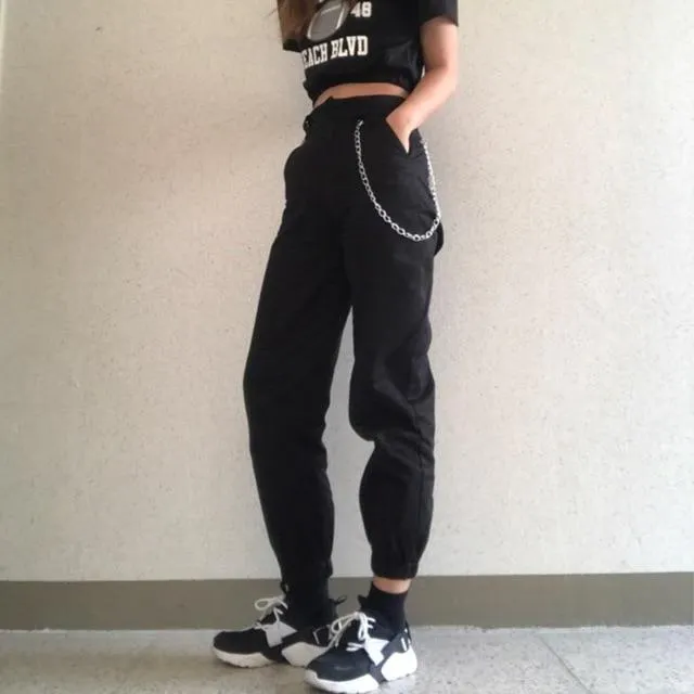 High Waist Loose Joggers