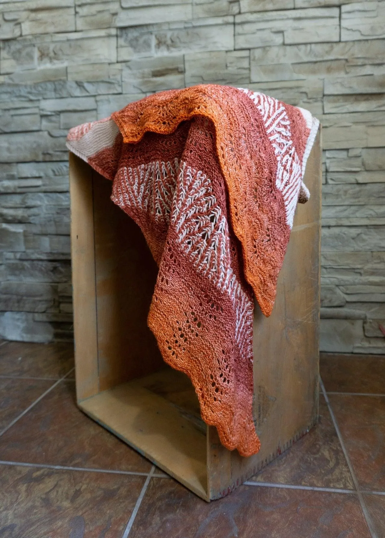 Highlands Sunset Shawl Knitting Kit