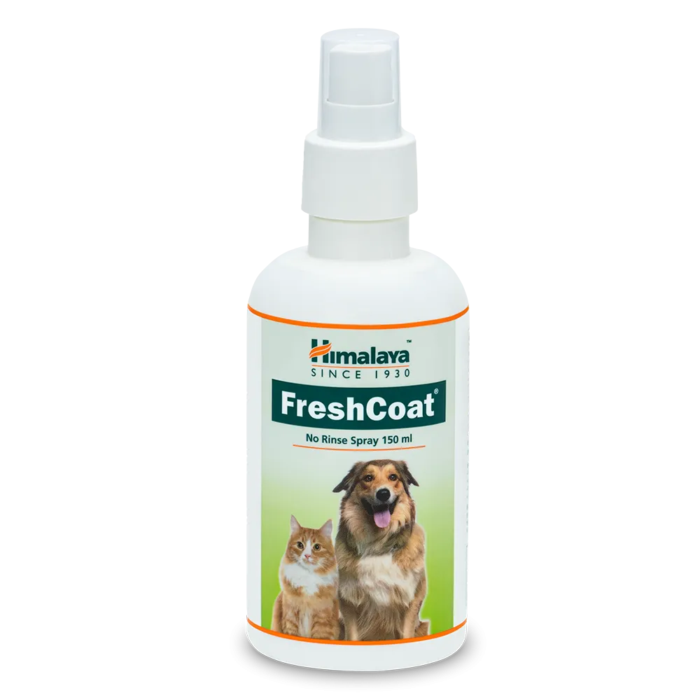 Himalaya FreshCoat Spray for Dogs & Cats (Cleanser Deodorant) 150ml