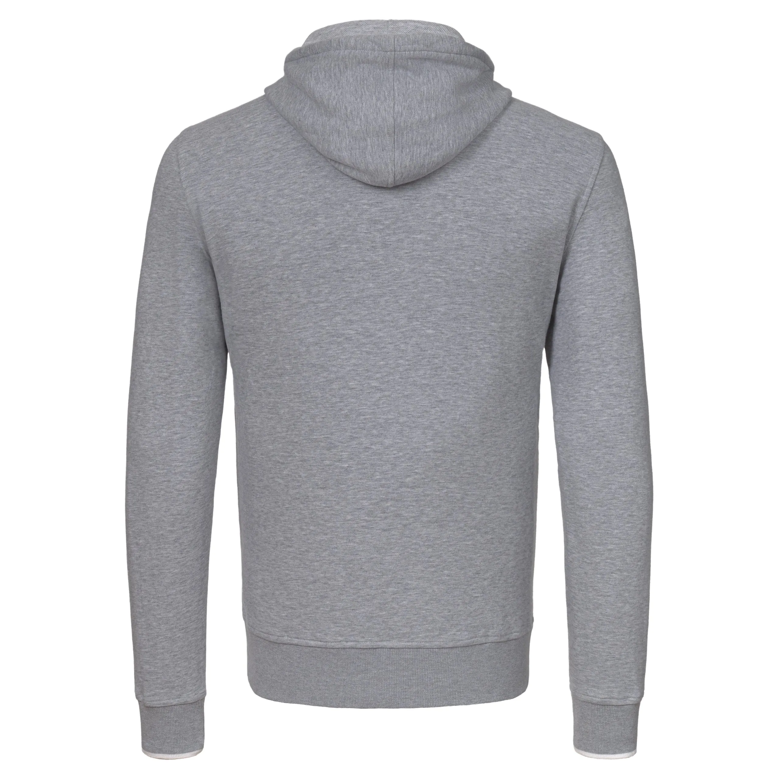 Hooded Sport Suit in Grey Melange