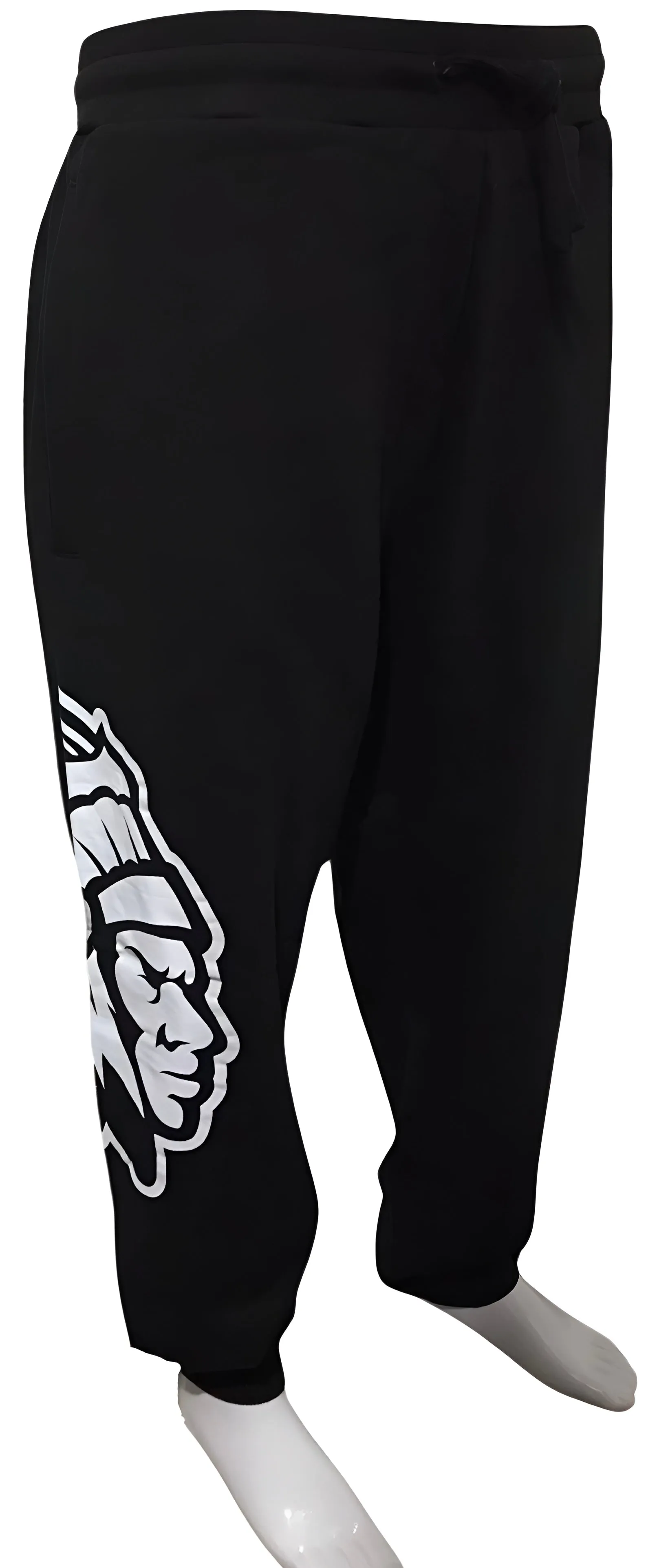 ^HUSTLE GANG^ (BLACK) ~COLLEGIATE~ KNIT JOGGER SWEATPANTS