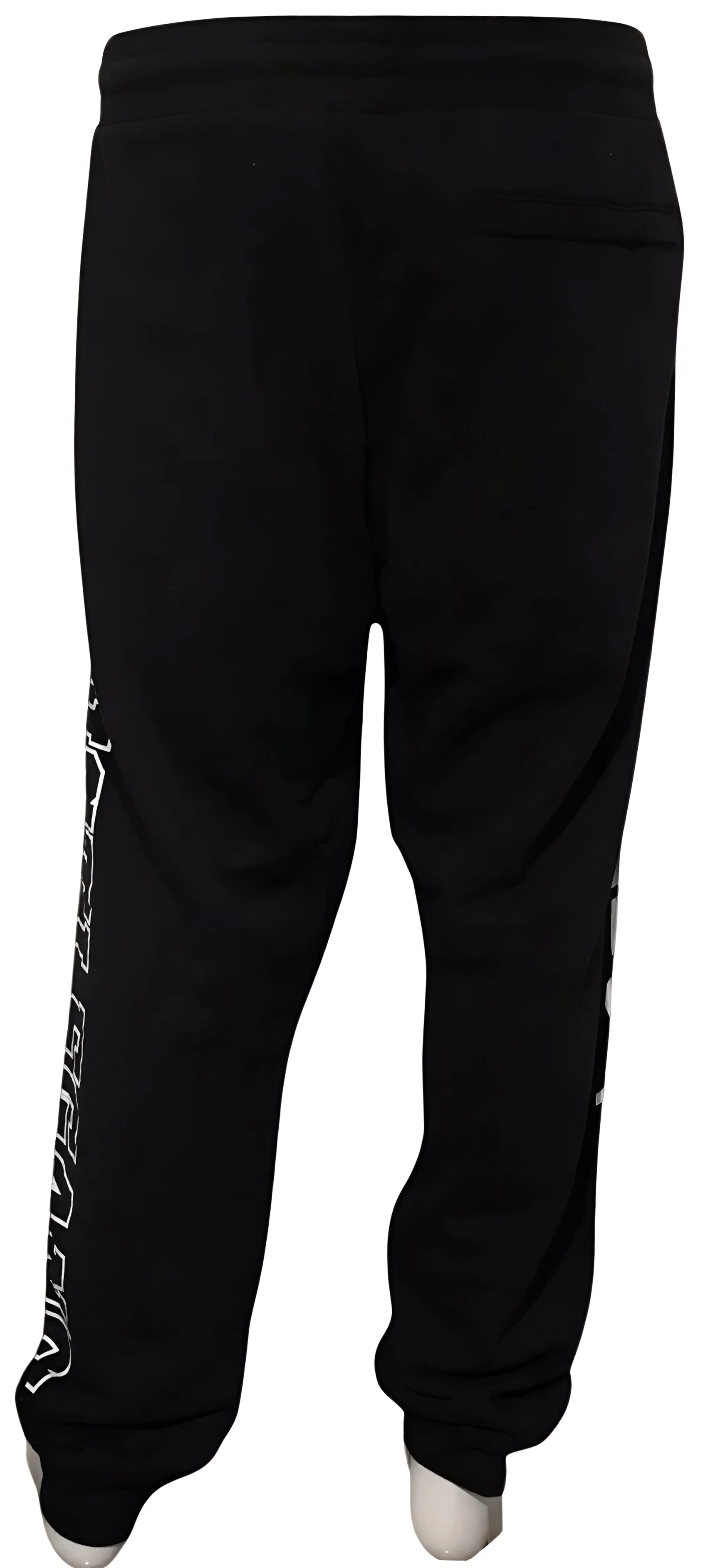 ^HUSTLE GANG^ (BLACK) ~COLLEGIATE~ KNIT JOGGER SWEATPANTS