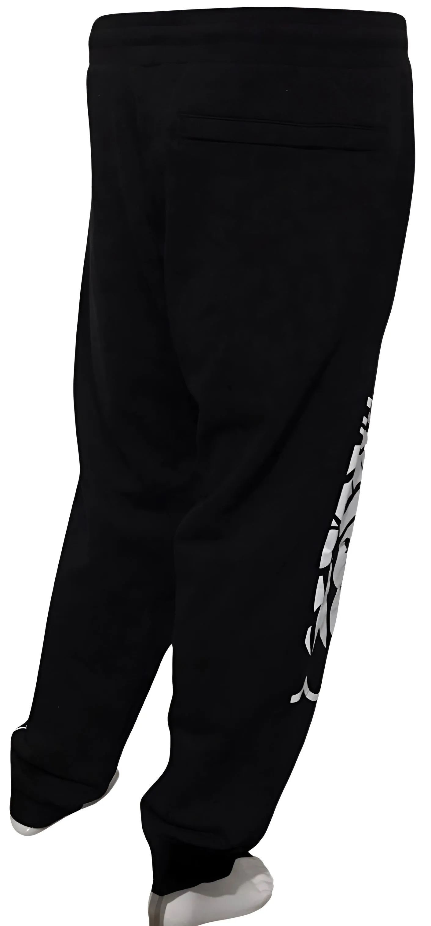 ^HUSTLE GANG^ (BLACK) ~COLLEGIATE~ KNIT JOGGER SWEATPANTS