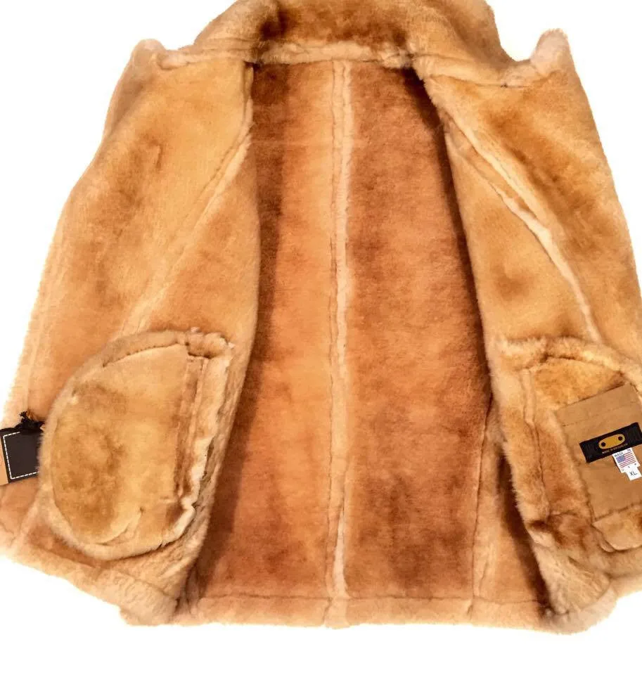 Jakewood Dune Suede Shearling Vest