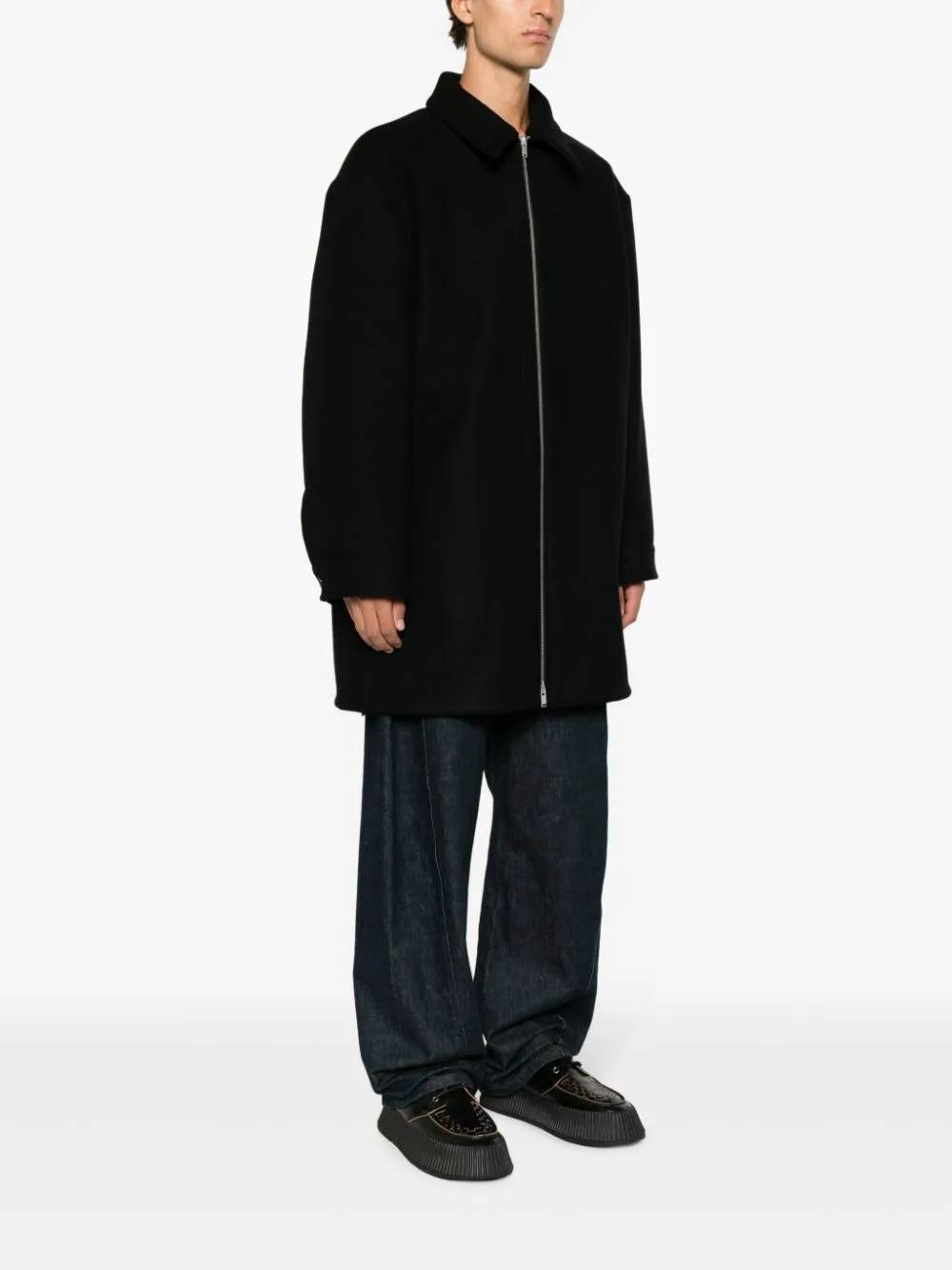 Jil Sander Coats Black