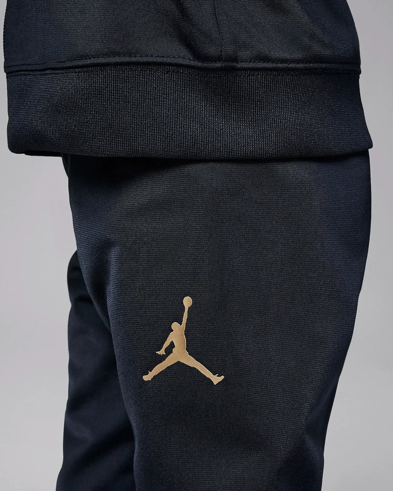 Jordan Take Flight Black and Gold Tricot Toddlers Full TrackSuit( Track Jacket   Pants)