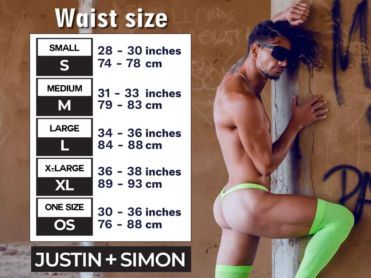 JUSTIN SIMON XSJBU02 Bulge Thongs Color Opal Green