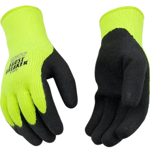 Kinco 1875 Frost Breaker Hi-vis Heavy Thermal 7-Gauge Acrylic Knit Shell Gloves (One Dozen)