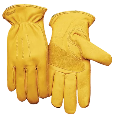 Kinco 198HK Lined Grain Cowhide Leather Hem Thermal Insulation Drivers Gloves (One Dozen)