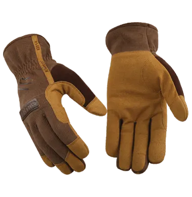 Kinco 2014 Polyester-Spandex Fabric Back MiraX2 TPR Impact Knuckle Protection Unlined Drivers Gloves (One Dozen)