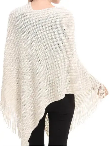 Knitted Cloak Shawl