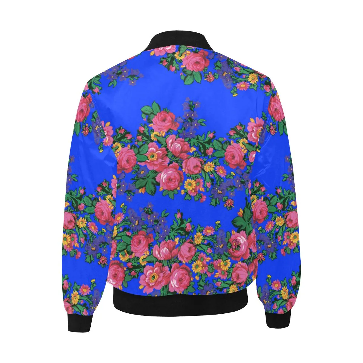 Kokum's Revenge- Royal Unisex Heavy Bomber Jacket with Quilted Lining