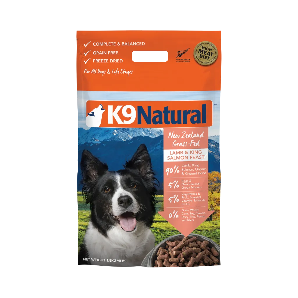 Lamb & King Salmon Feast Freeze-Dried Dog Food