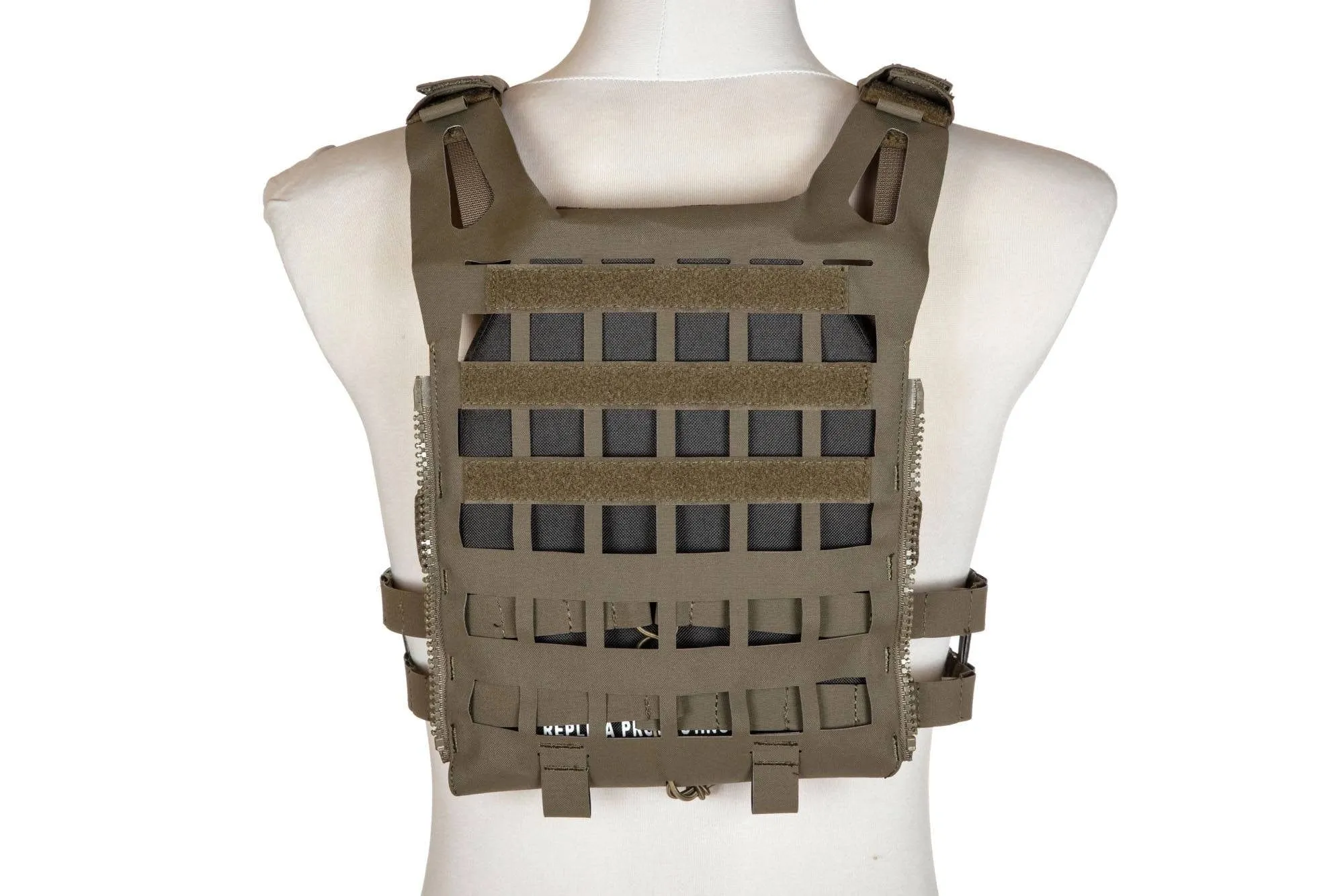 Laser Plate Carrier - Olive